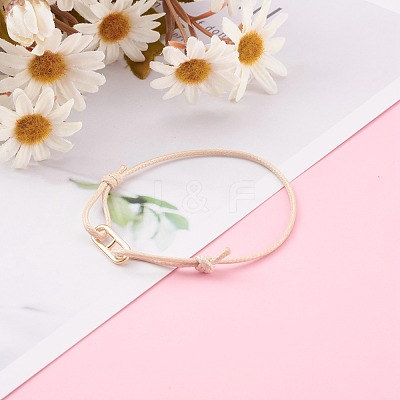 Korean Waxed Polyester Cord Bracelets BJEW-JB06003-05-1