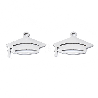 Non-Tarnish 201 Stainless Steel Pendants STAS-T044-240P-1
