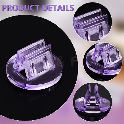 Transparent Plastic Card Holder ODIS-NB0001-37C-1