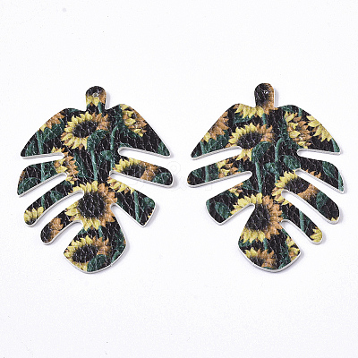 PU Leather Big Pendants FIND-TA0002-A23-1