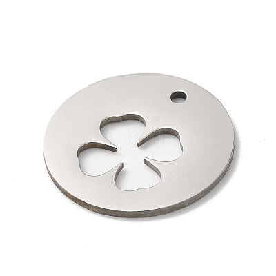 Non-Tarnish 201 Stainless Steel Pendants STAS-E206-02P-03-1
