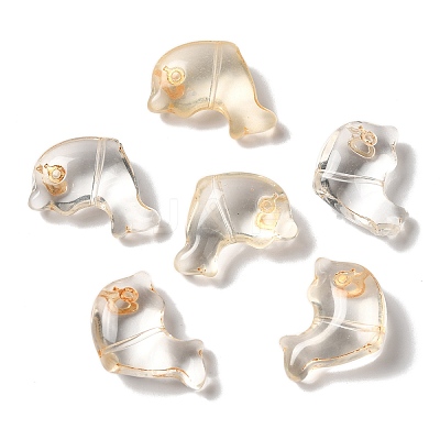 Transparent Lampwork Beads LAMP-P065-05A-05-1