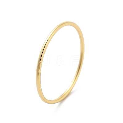 925 Sterling Silver Plain Band Rings For Women RJEW-S006-03G-1
