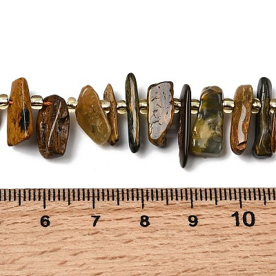 Natural Pietersite Beads Strands G-L649-D03-02-1
