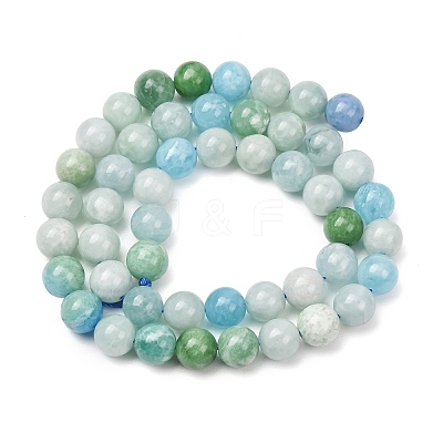 Natural Quartz Beads Strands GG-CBAA8F4-A01-8mm-1