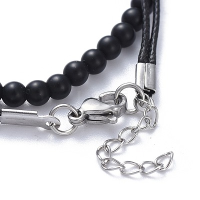 Men's Bracelets Sets BJEW-JB04443-1