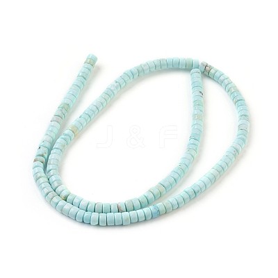 Natural Magnesite Beads Strands G-P398-F-1