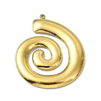 Ion Plating(IP) 304 Stainless Steel Pendants STAS-B058-28G-02-1