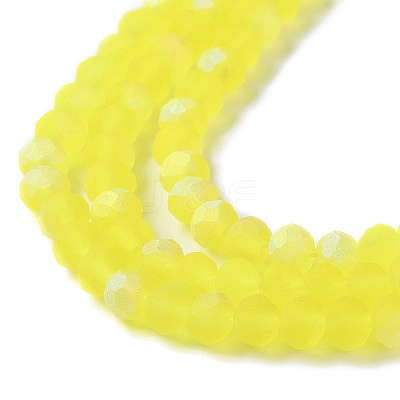 Transparent Glass Beads Strands LS-EGLA-A044-T3mm-MB29-1