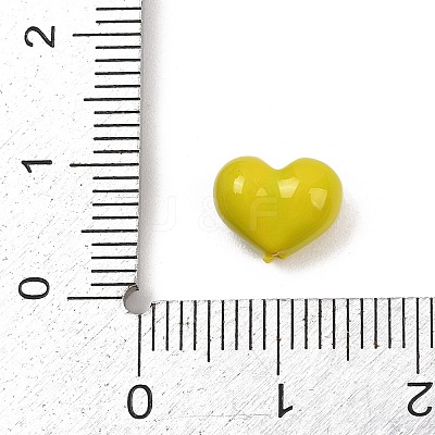Brass Enamel Beads KK-G541-01B-1