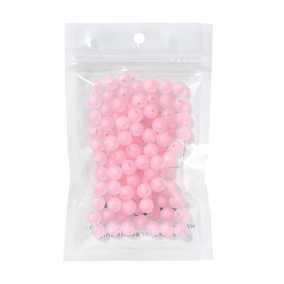 Transparent Acrylic Beads TACR-YW0001-02F-1
