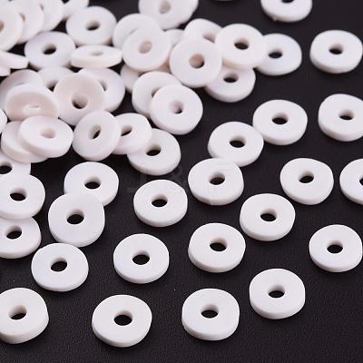 Handmade Polymer Clay Beads CLAY-R067-6.0mm-B16-1