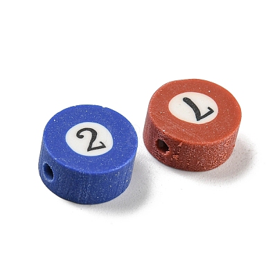 Handmade Polymer Clay Beads X1-CLAY-E005-06-1