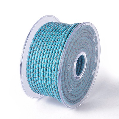 Braided Cowhide Cord WL-I004-5mm-03-1
