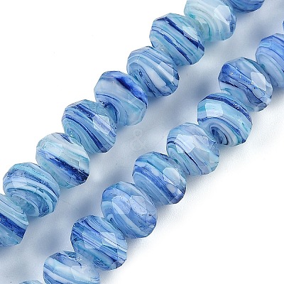 Handmade Lampwork Beads Strands LAMP-T007-13P-1