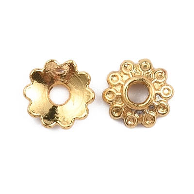 Brass Bead Caps KK-WH0035-61-1