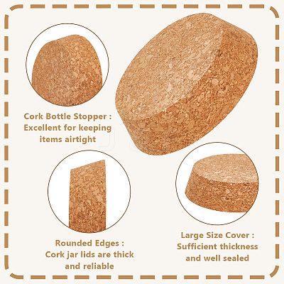 Cork Bottle Stoppers FIND-WH0609-03B-1