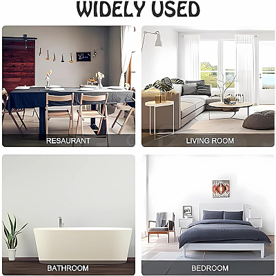 Mirror Acrylic Self Adhesive Wall Decorative AJEW-WH0518-24A-1