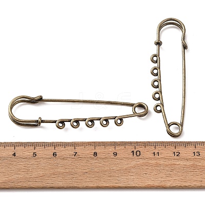 304 Stainless Steel Safety Pins Brooch Findings SA-CBA4160-04E-AB-1