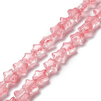 Transparent Glass Beads Strand GLAA-F112-02A-1