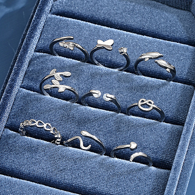 Alloy Cuff Toe Rings FS-WG35216-01-1