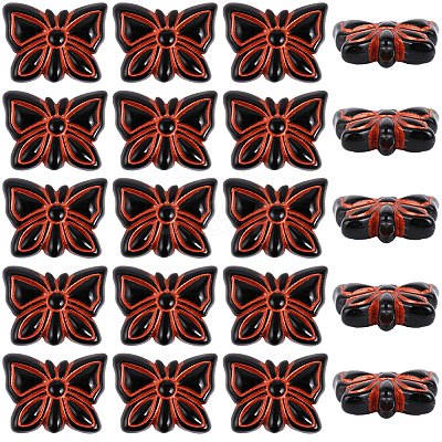 100Pcs Opaque Acrylic Beads OACR-PA0001-53-1