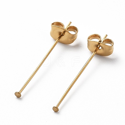 Ion Plating(IP) 304 Stainless Steel Flat Head Pins STAS-I315-A05-G-1
