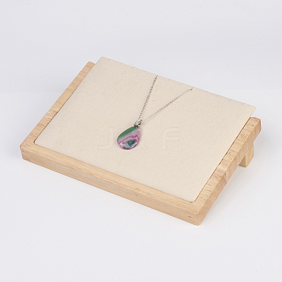 Wood Necklace Displays NDIS-E020-02B-1