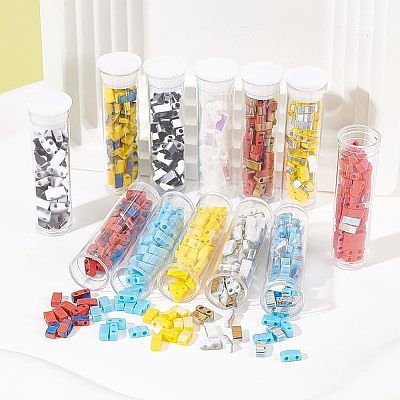 600Pcs 12 Colors Opaque Glass Seed Beads SEED-NB0001-67-1