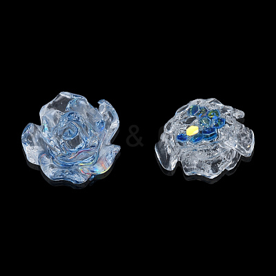 Transparent Resin Cabochons CRES-N030-014-1