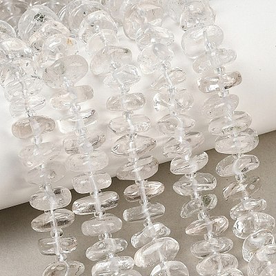Natural Quartz Crystal Beads Strands GG-CBA3A44-B02-01-1