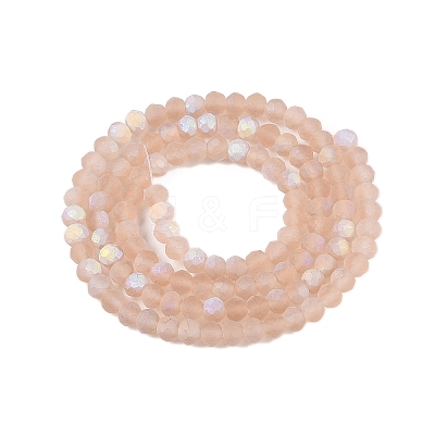 Transparent Glass Beads Strands EGLA-A044-T3mm-MB20-1
