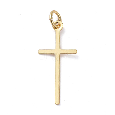 Brass Pendants ZIRC-G160-31G-1