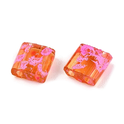 2-Hole Transparent Glass Seed Beads SEED-S023-30C-13-1