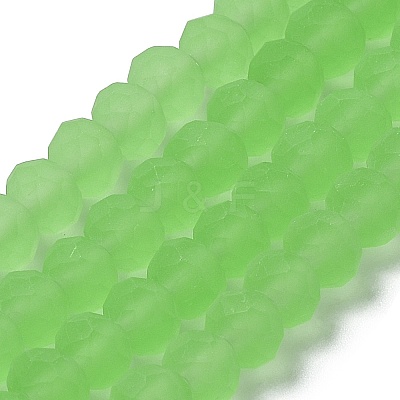 Transparent Glass Beads Strands EGLA-A034-T4mm-MD09-1