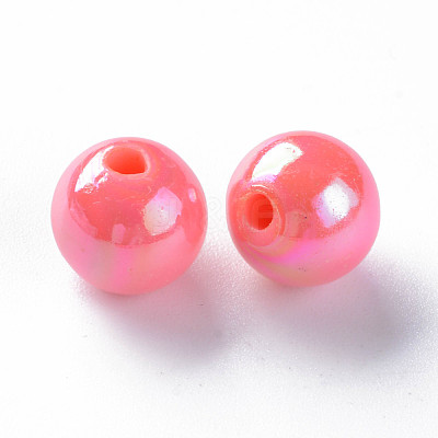 Opaque Acrylic Beads MACR-S370-D10mm-A04-1