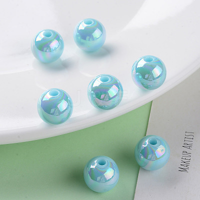 Opaque Acrylic Beads X-MACR-S370-D12mm-A07-1