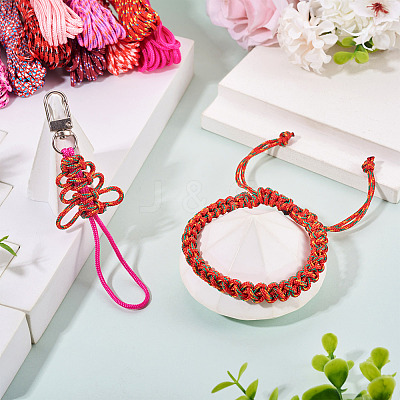 40M 10 Colors Polyester & Spandex Cord Ropes NWIR-TA0001-36-1