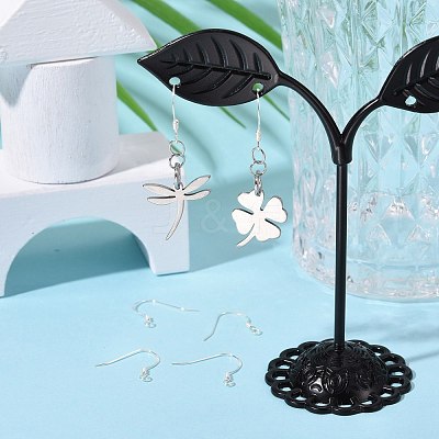 925 Sterling Silver Earring Hooks STER-K167-049A-S-1