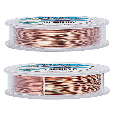 Round Bare Copper Wire for Jewelry Making CWIR-BC0002-16D-1