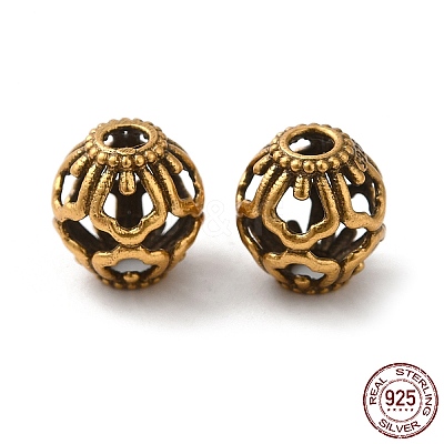 925 Sterling Silver Beads STER-M113-26AG-1