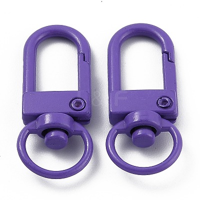 Zinc Alloy Baking Paint Swivel Snap Hooks Clasps PALLOY-H194-A11-1