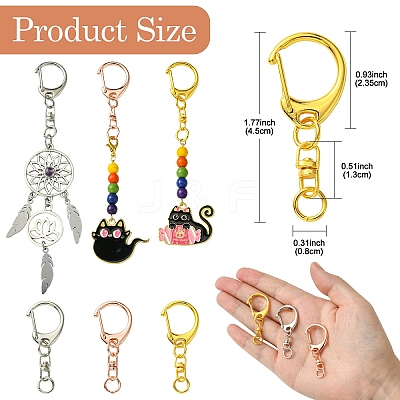 Iron Split Key Rings FIND-YWC0008-01G-1