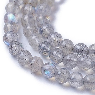 Natural Labradorite Beads Strands G-F627-10-A-1
