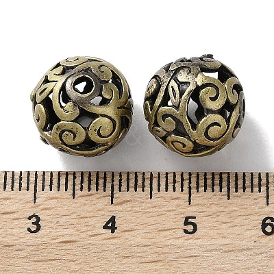 Tibetan Style Brass Beads KK-M284-54AB-1