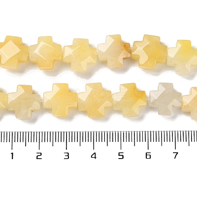 Natural Topaz Jade Beads Strands G-K357-C01-01-1