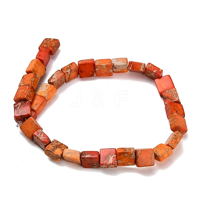 Dyed Natural Imperial Jasper Beads Strands G-F833-A01-01D-1