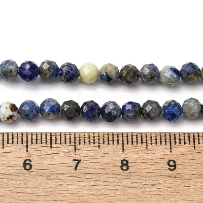 Natural Lapis Lazuli Beads Strands LS-G-RM2025-A41-4mm-B-1