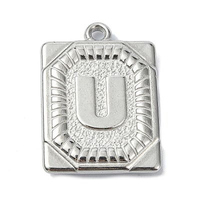Anti-Tarnish 304 Stainless Steel Pendants STAS-U033-01P-U-1