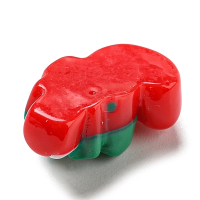 Christmas Opaque Resin Cabochons RESI-K027-21D-1